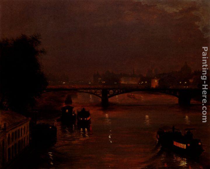 Luigi Loir A Night On The Seine
